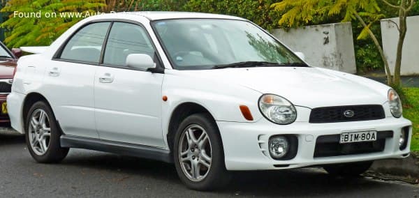 2000 Subaru Impreza II 2.0i 16V (125 Hp) 4WD